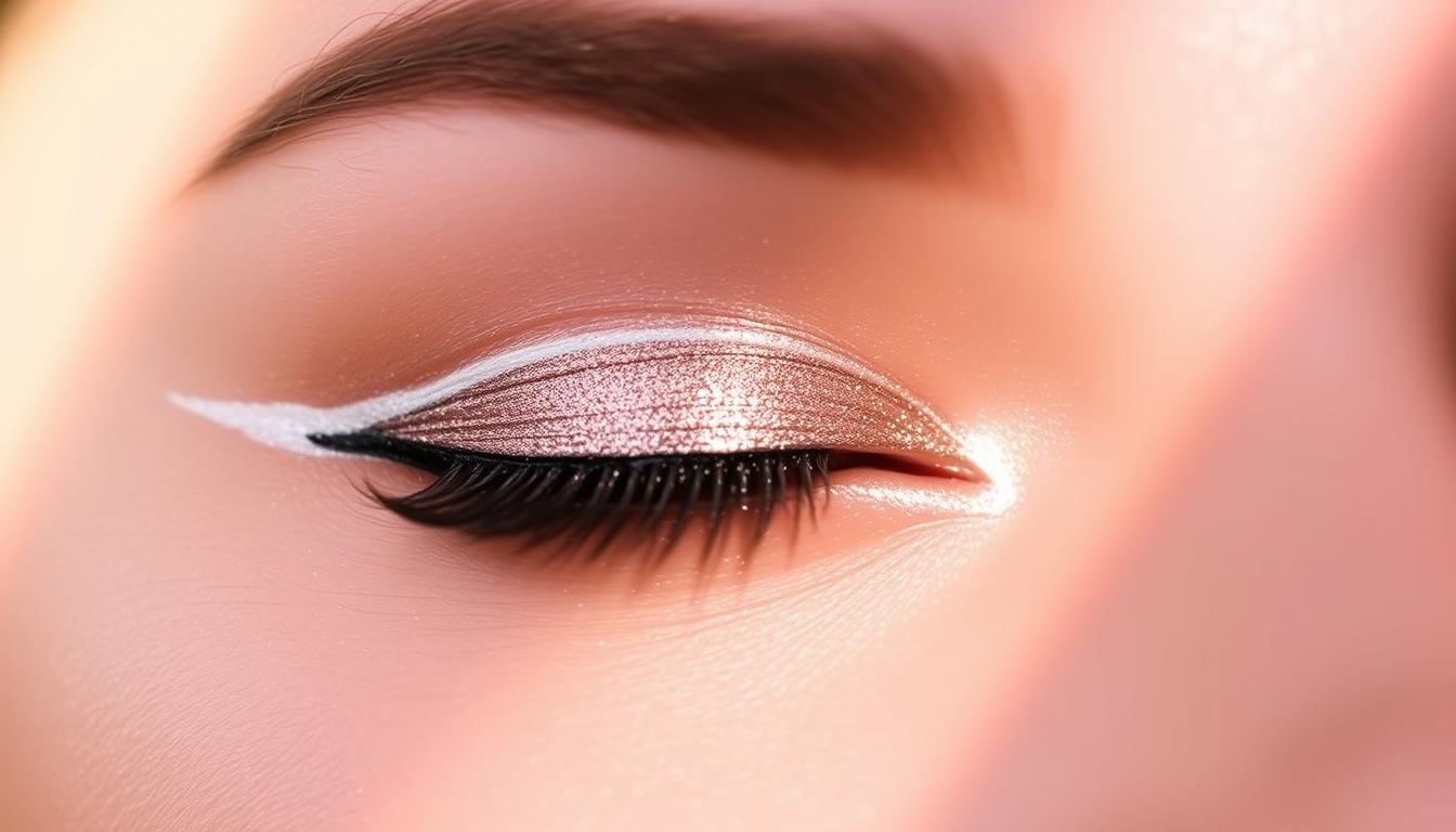 metallic eyeliner