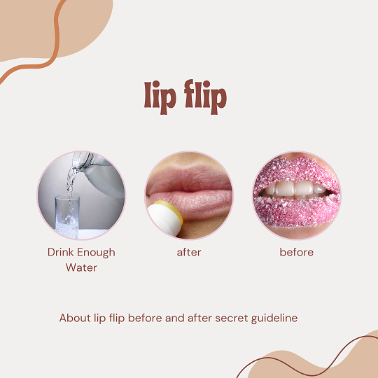 About lip flip before and after secret guideline 2025