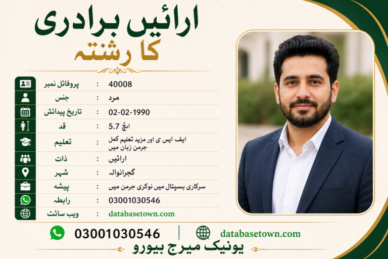 Divorce Male Marriage Proposal in Gujranwala