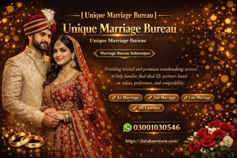 Marriage Bureau Bahawalpur