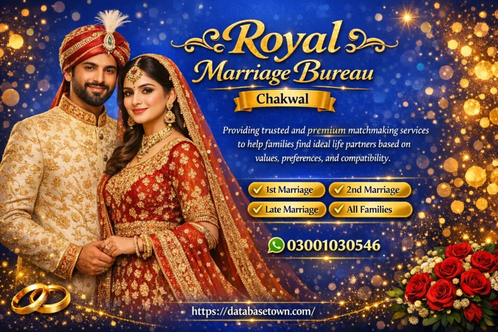 Secure Marriage Bureau Chakwal 256-bit Data Protection 1