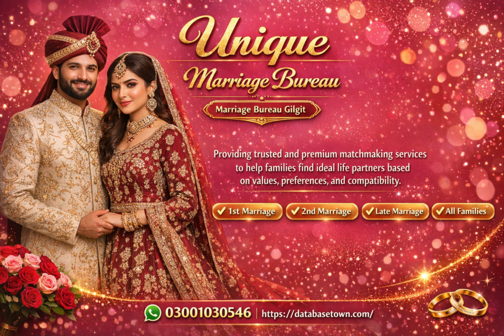 Best Marriage Bureau Gilgit 99% Client Trust Rate 2 Best Marriage Bureau Gilgit 99% Client Trust Rate 1