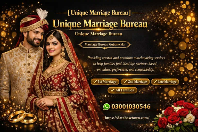 Marriage Bureau Gujranwala