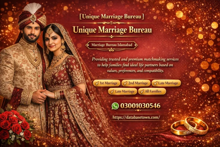 Marriage Bureau Islamabad
