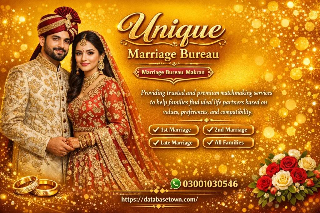 Expert Marriage Bureau Makran 30+ Daily Matches 2 Expert Marriage Bureau Makran 30+ Daily Matches 1