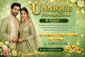 Popular Marriage Bureau Narowal 100% Real Profiles