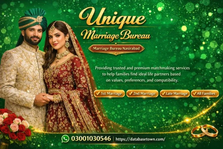 Marriage Bureau Nasirabad