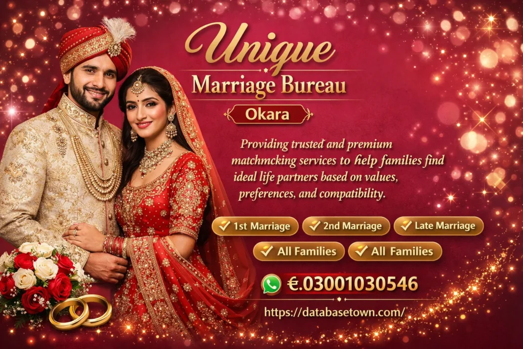 No.1 Marriage Bureau Okara 90% Client Satisfaction 1