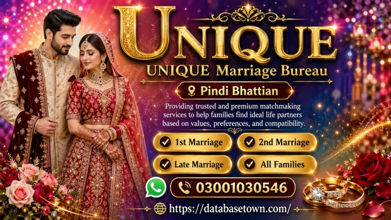 Marriage Bureau Pindi Bhattian