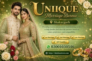 Secure Marriage Bureau Shakargarh Double Verification System