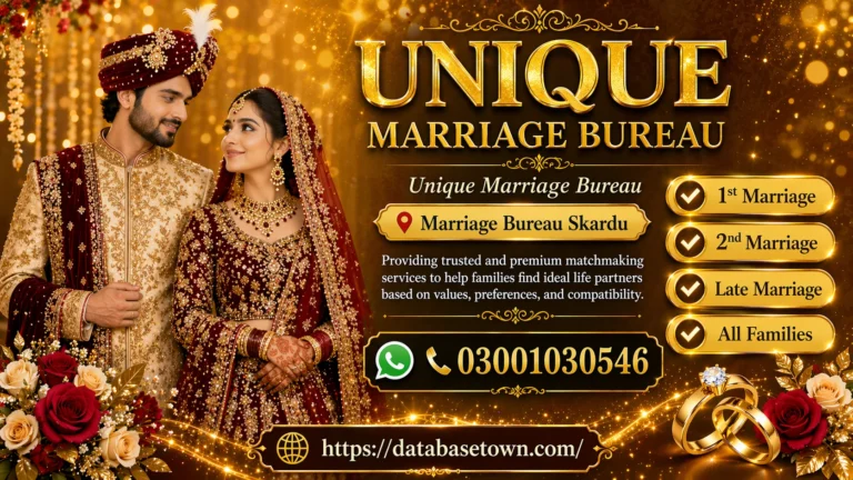 Marriage Bureau Skardu