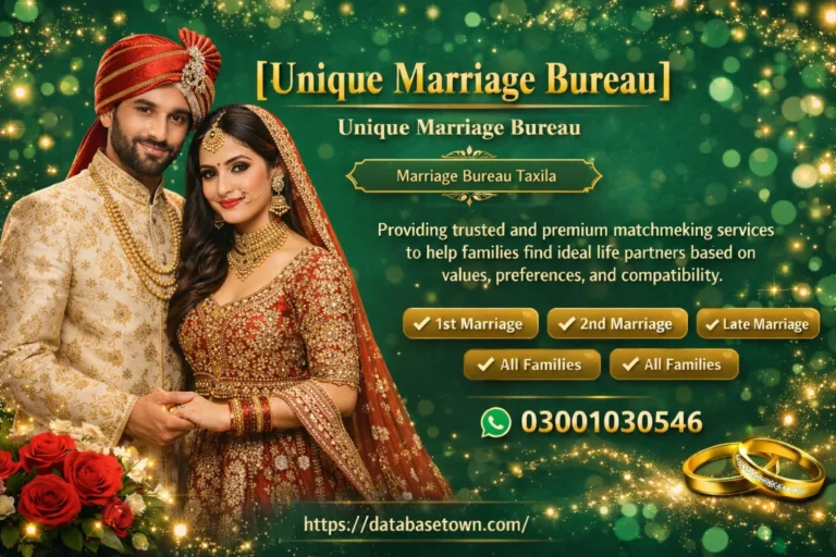 Marriage Bureau Taxila