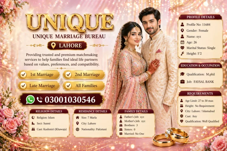 Single Female Rishta in Lahore