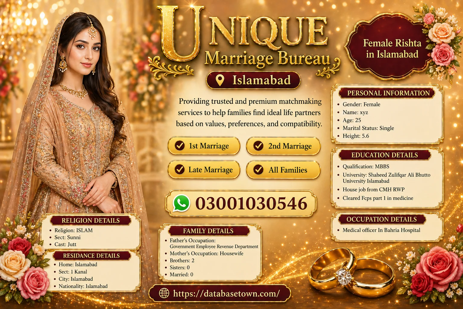 female Rishta in islamabad