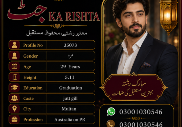Single Male in Multan
