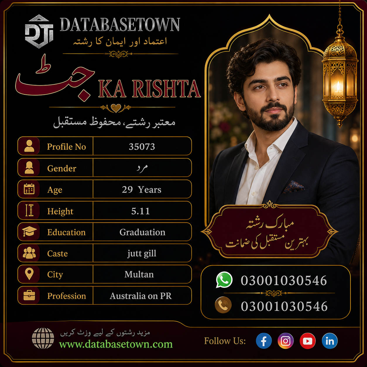 Single Male in Multan