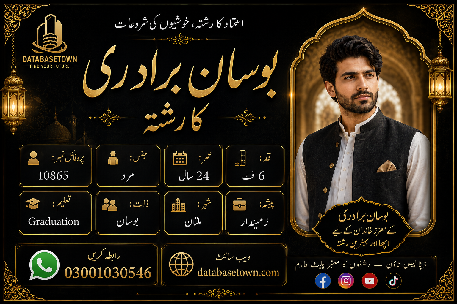 Single Male Rishta in Multan