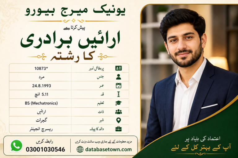 Single Male Rishta in Gujrat