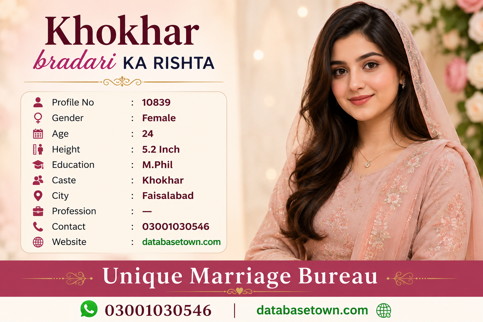 Single Female in Faisalabad