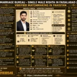 Single Male Rishta in Faisalabad