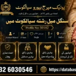 Single Male Rishta in Sialkot