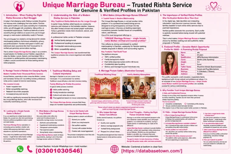 single female rishta Multan