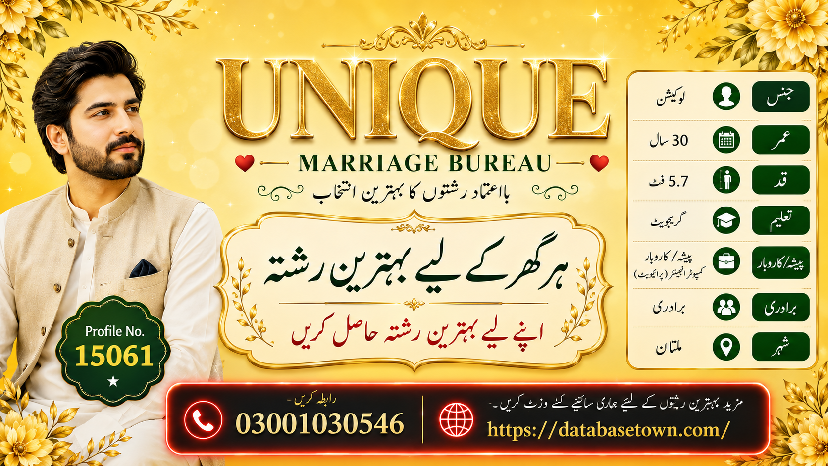 Single Male Rishta in Khanewal
