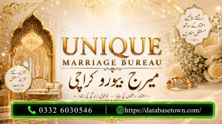 MARRIAGE BUREAU KARACHI